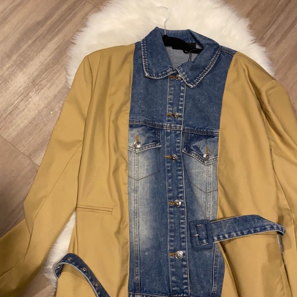 Demin / kaki jacket size s - Picture 1 of 2